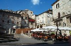 Caroline snapped this nice photo of a Piazza in Assisi