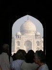 This first view of the Taj Mahal takes your breath away, as it is perfectly framed in the entryway.